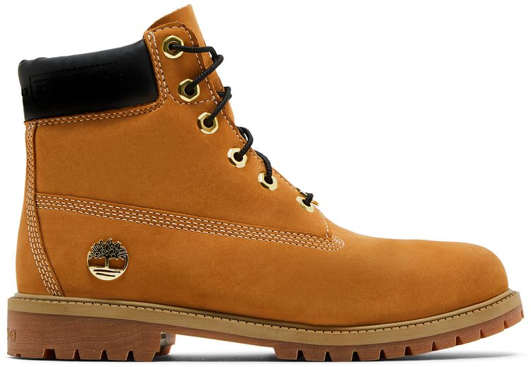 Timberland The Notorious BIG x 6 Inch Premium Boot Youth Christopher Wallace Collection   Wheat
