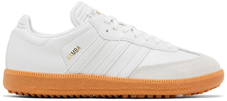 Adidas Samba Spikeless Golf Crystal White Gum
