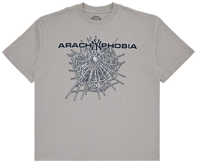 Sp5der Arach NY Phobia Tee Grey
