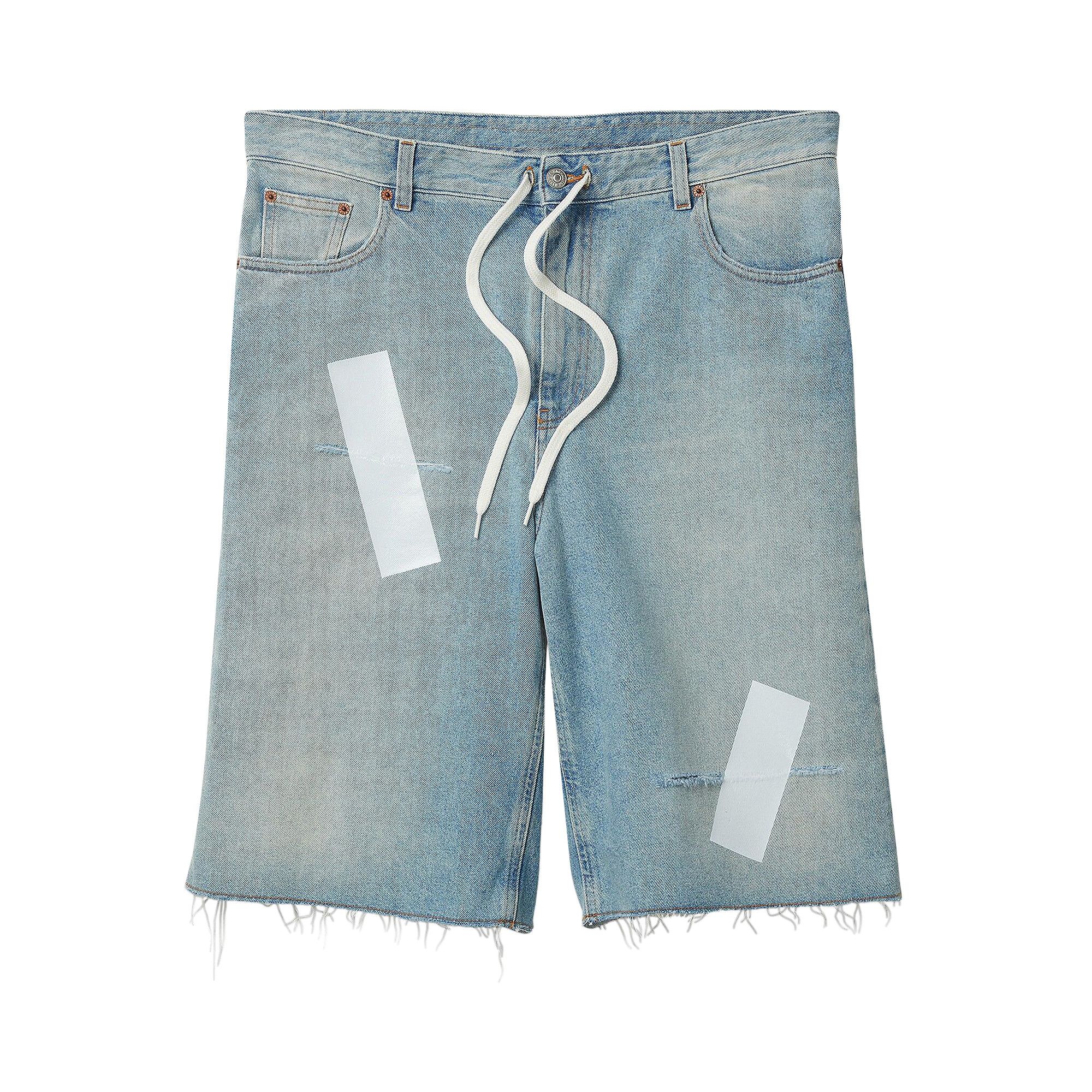 ショートパンツ MM6 MAISON MARGIELA Used shorts Light Blue MM6 Maison Margiela: ブルー Salomonエディション ランニング