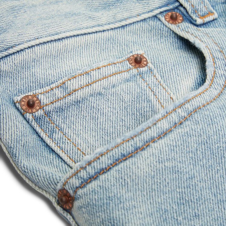 MM6 Maison Margiela Denim Shorts Light Blue