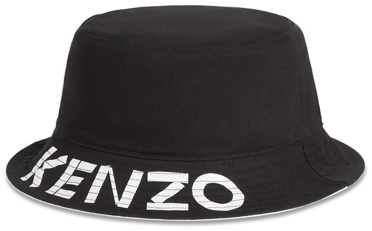 Kenzo Reversible Bucket Hat Black