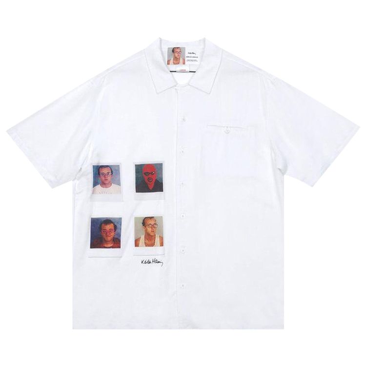 Jungles x Keith Haring Polaroids Vacation Shirt White
