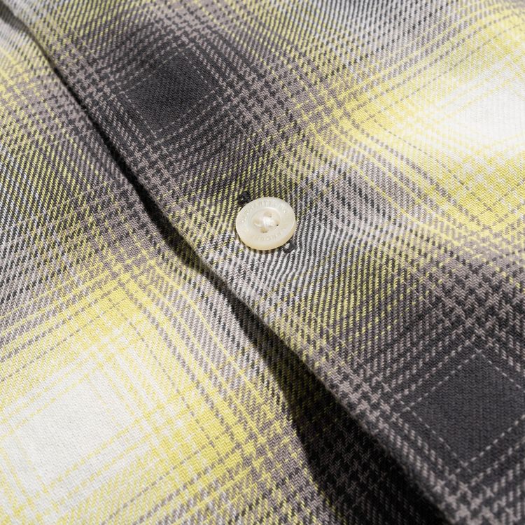 Carhartt WIP Long Sleeve Check Shirt Blanchard CheckArctic Lime