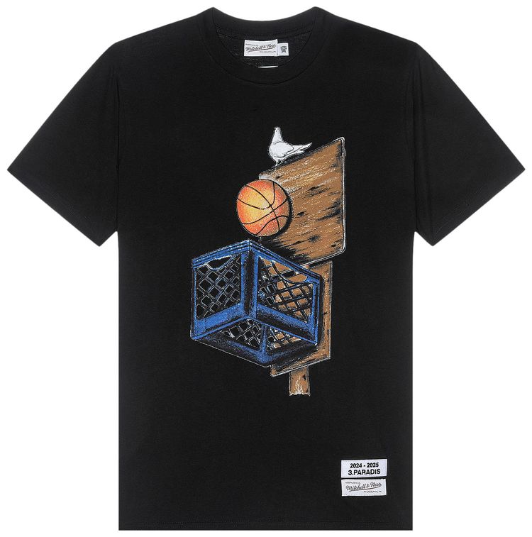 3PARADIS Heavyweight Crate Tee Black