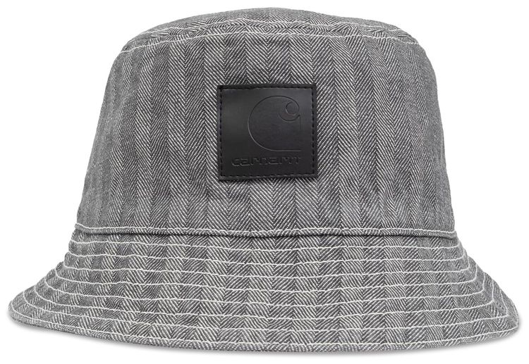 Carhartt WIP Menard Bucket Hat Grey Rinsed