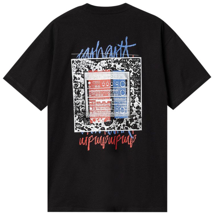 Carhartt WIP Stereo T Shirt Black