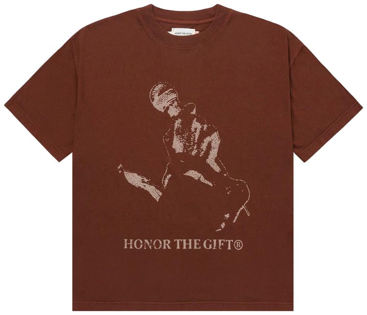 Honor The Gift Live and Direct Tee Brown