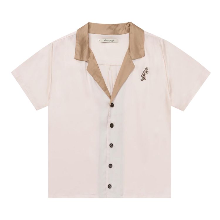 Honor The Gift Notes Camp Shirt Cream