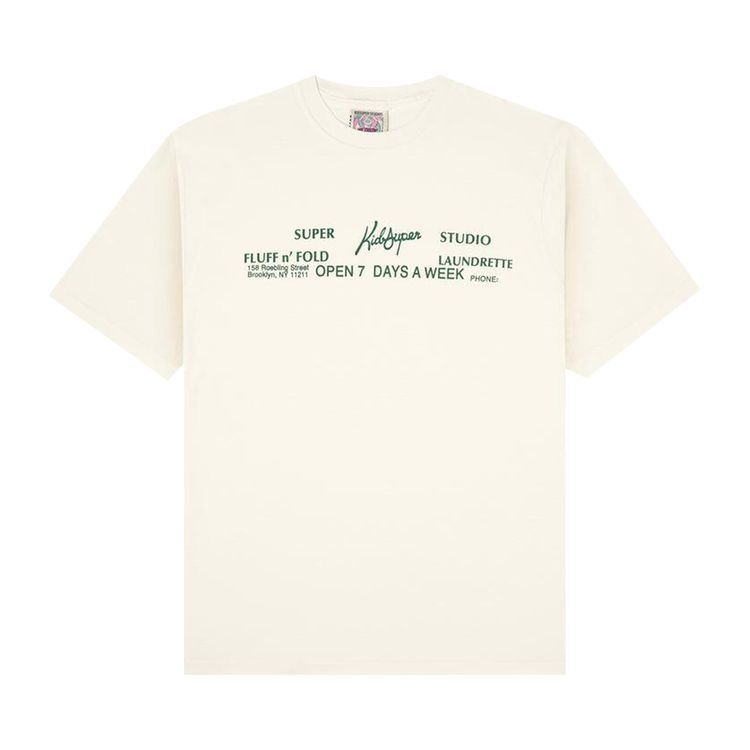 KidSuper Laundramat Tee Cream