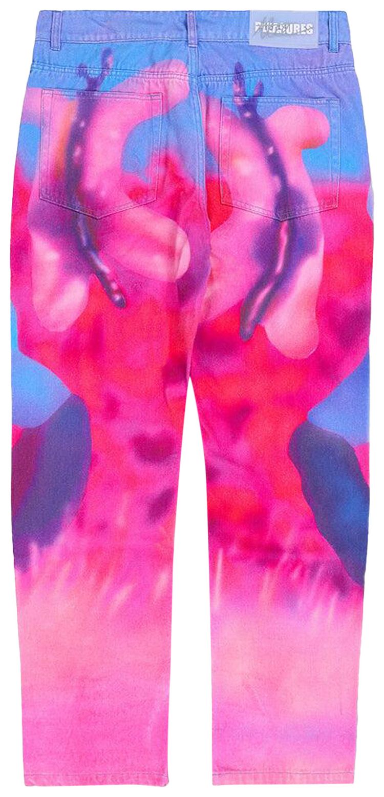 Pleasures Interaction 5 Pocket Pants Pink