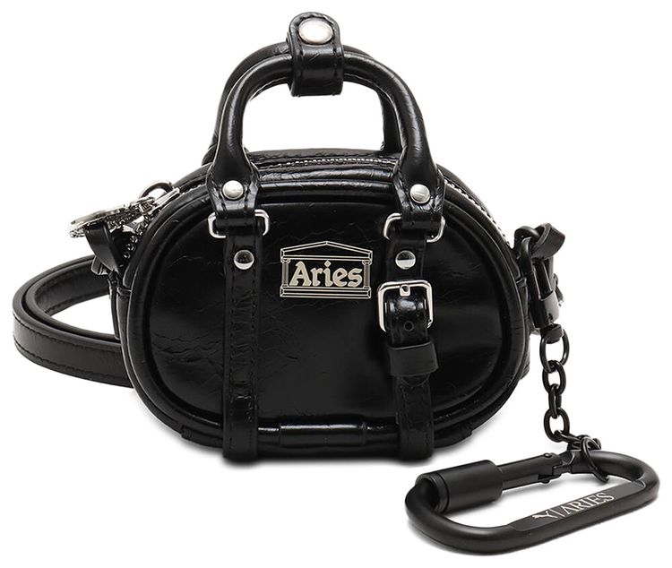 Puma x Aries Mini Grip Bag Black