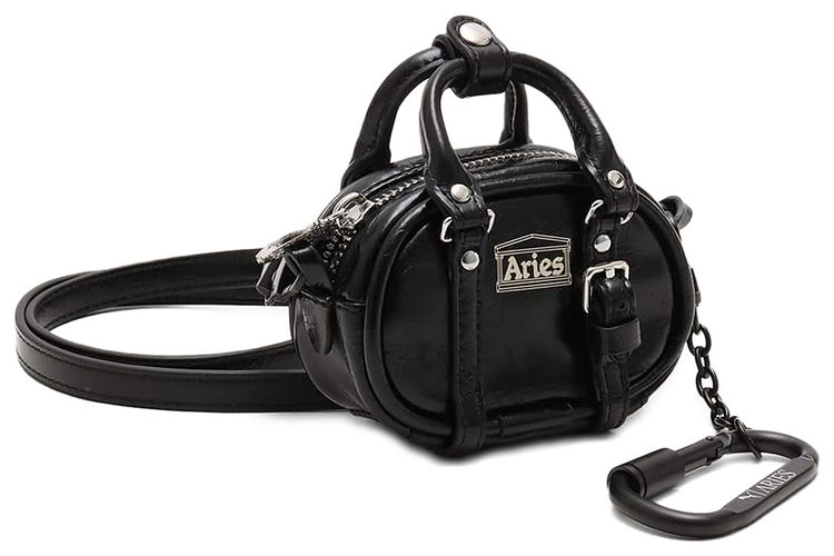 Puma x Aries Mini Grip Bag Black