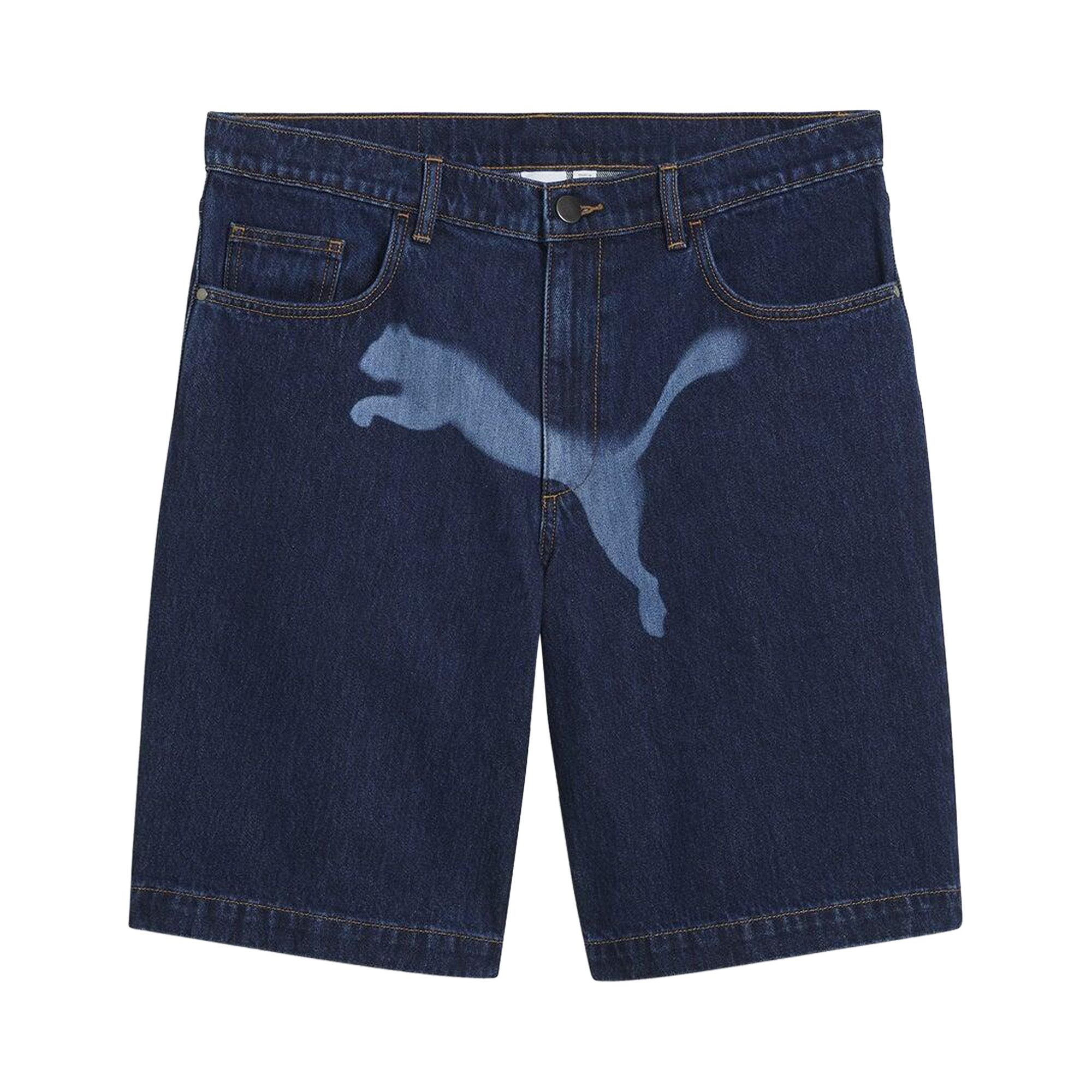 Buy Puma x A$AP ROCKY Denim Short 'Blue' - 631066 01 | GOAT