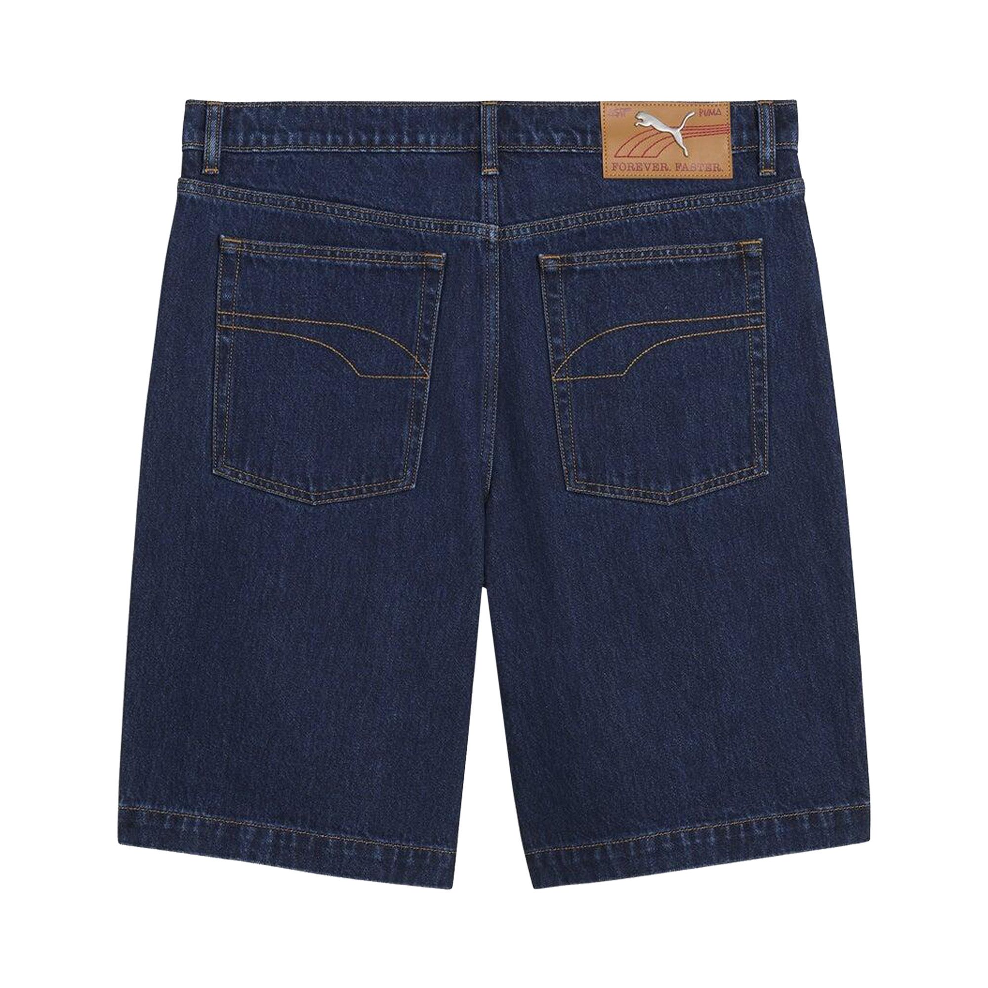 Buy Puma x A$AP ROCKY Denim Short 'Blue' - 631066 01 | GOAT