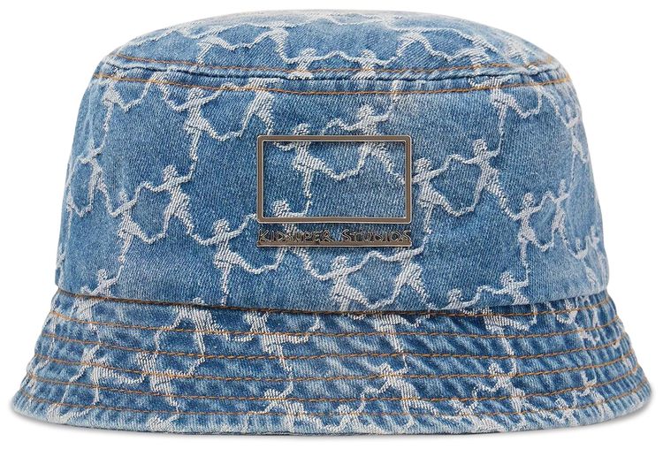 KidSuper Dancing Ladies Jacquard Denim Hat Blue