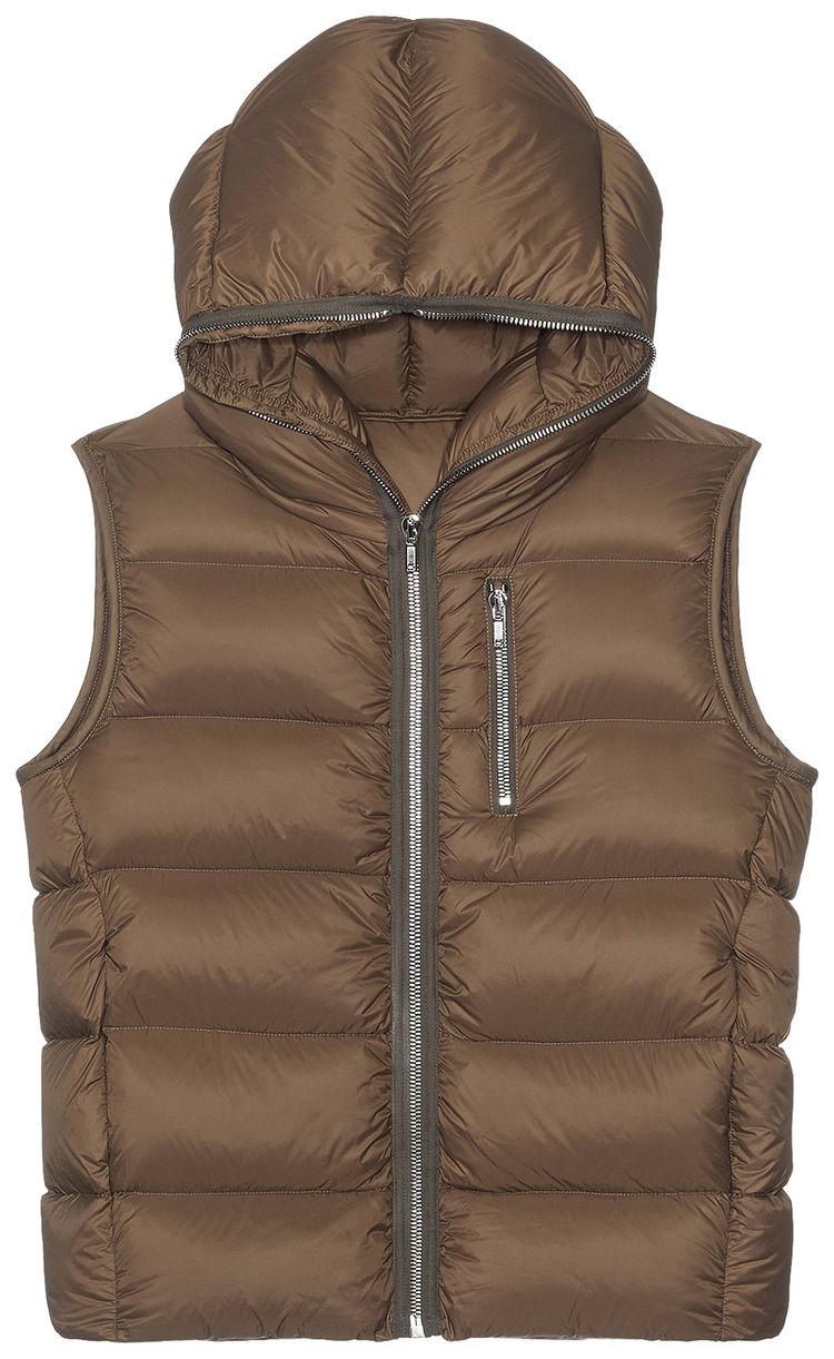 Rick Owens Sealed Padded Gilet Black