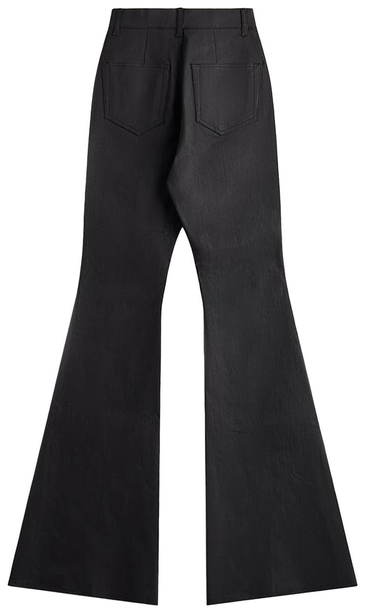 Rick Owens Waxed Bolan Jeans Black