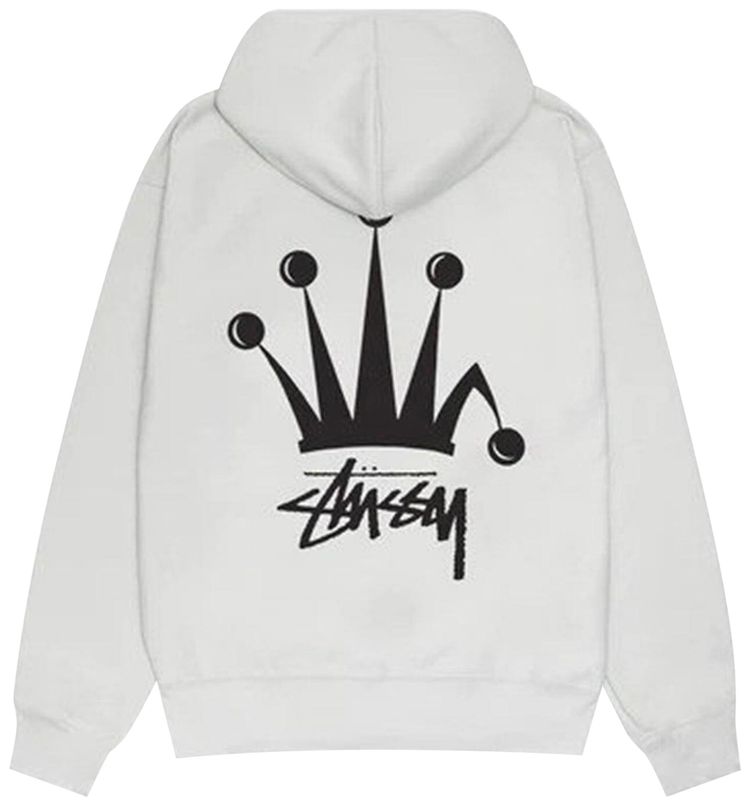 Stussy Regal Crown Zip Hoodie Fog
