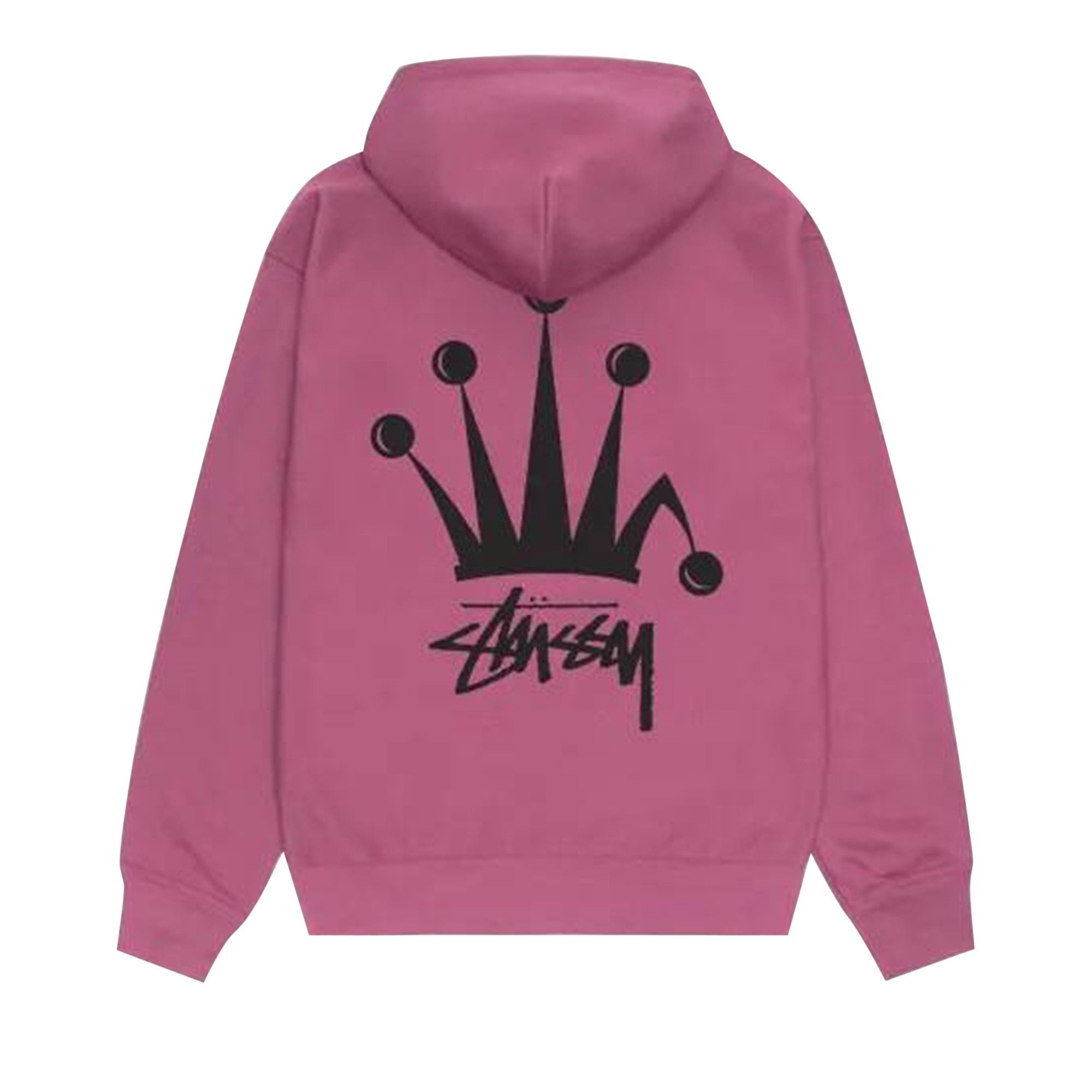 Buy Stussy Regal Crown Zip Hoodie 'Berry' - 1975002 BERR | GOAT