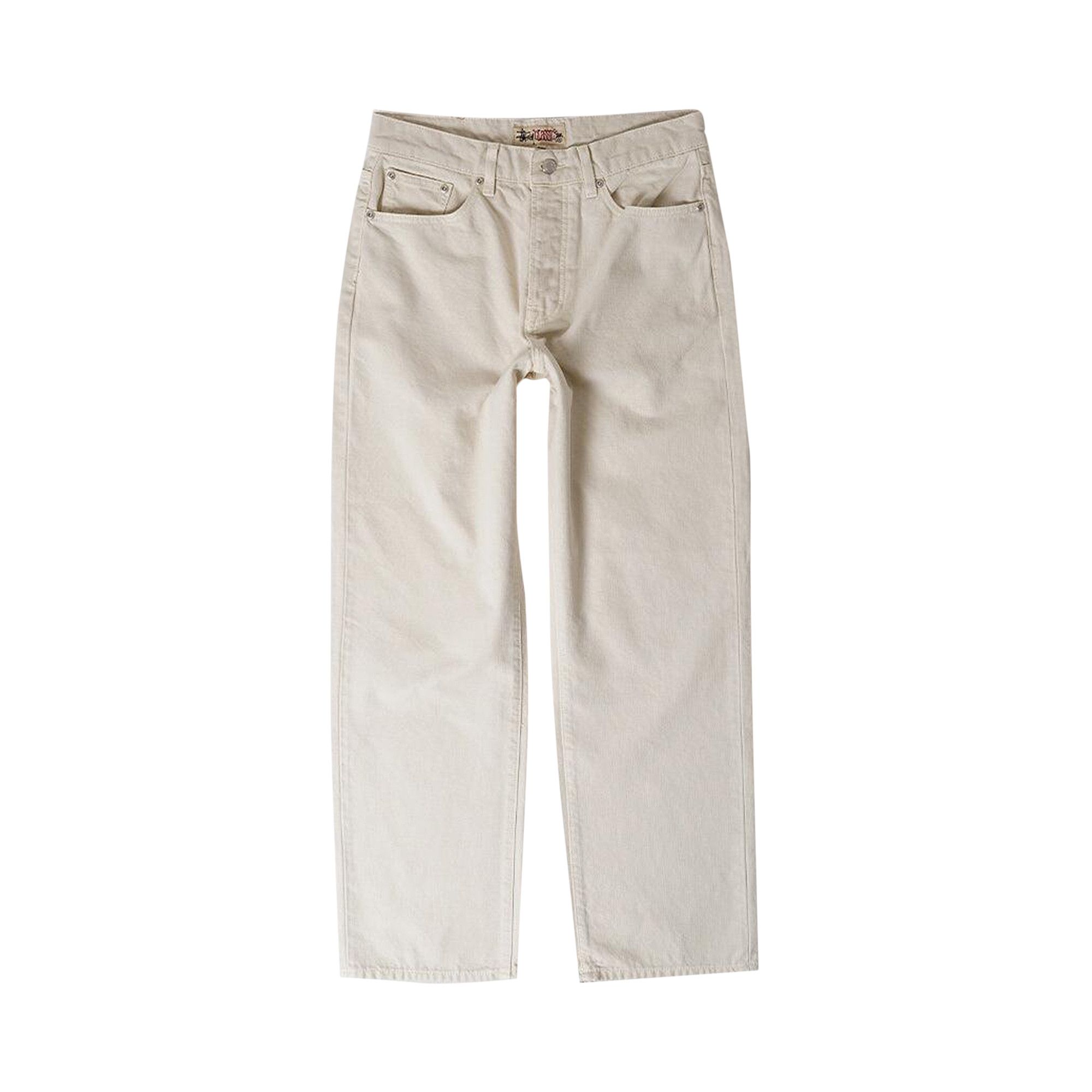 Buy Stussy Washed Canvas Classic Jean 'Vintage Natural' - 116659