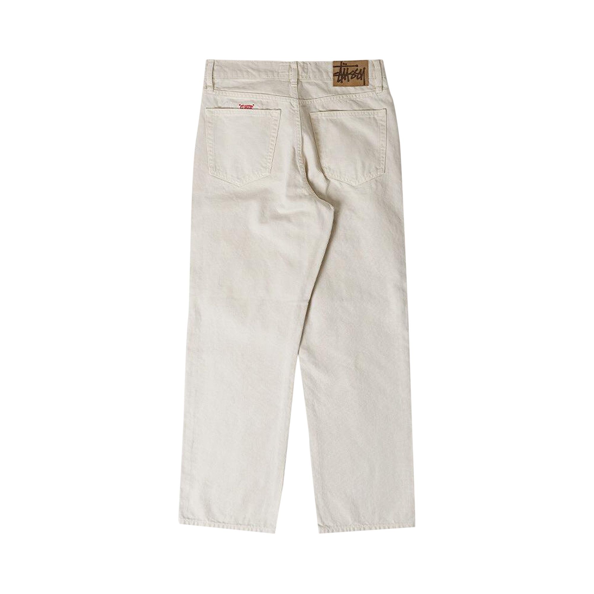 Buy Stussy Washed Canvas Classic Jean 'Vintage Natural' - 116659