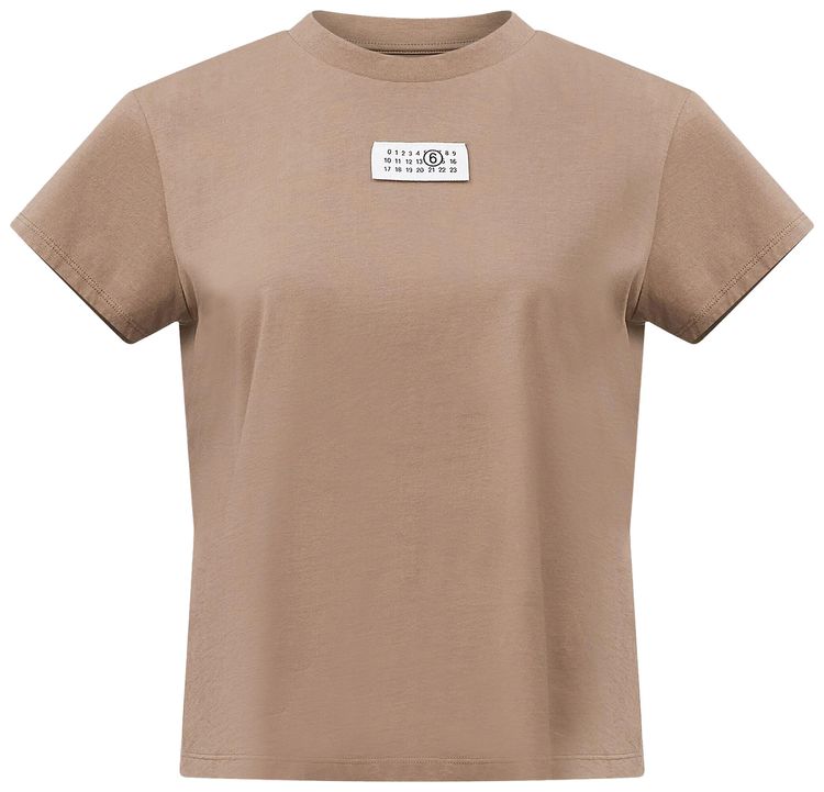 MM6 Maison Margiela T Shirt Light Brown