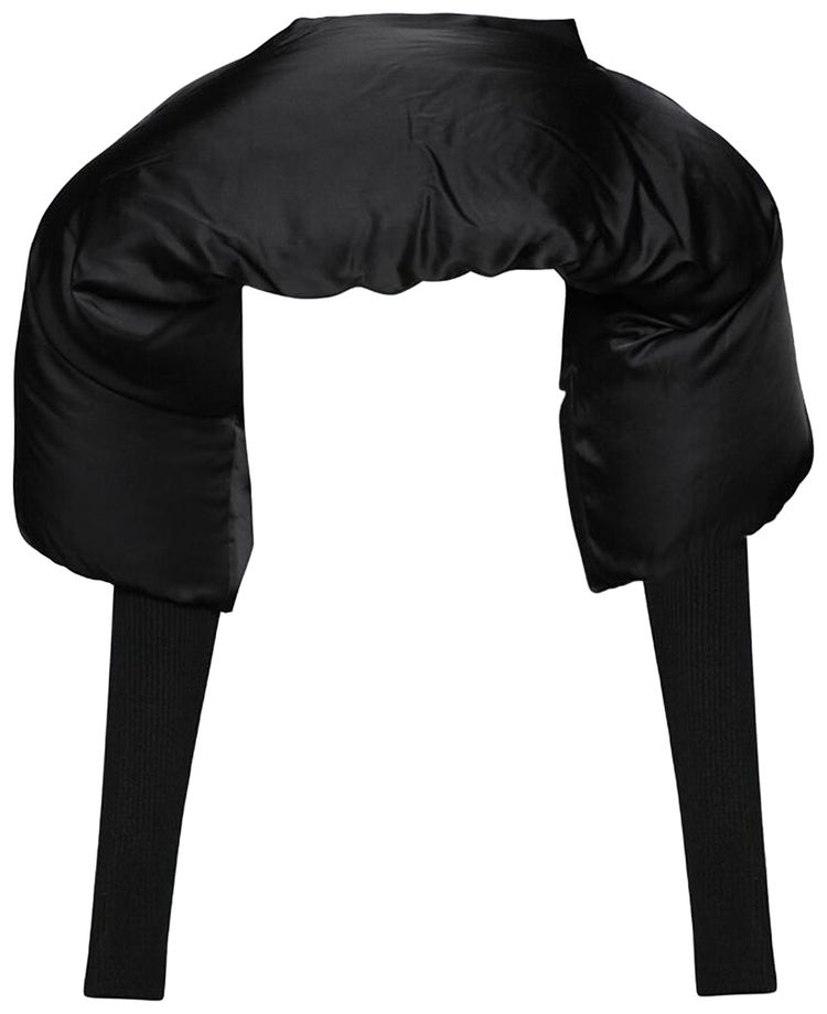 Rick Owens Duvetina Shrug Top Black