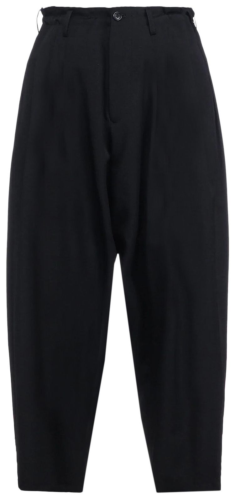 Yohji Yamamoto Pour Homme Wool Gabardine 8Tuck Pants Black