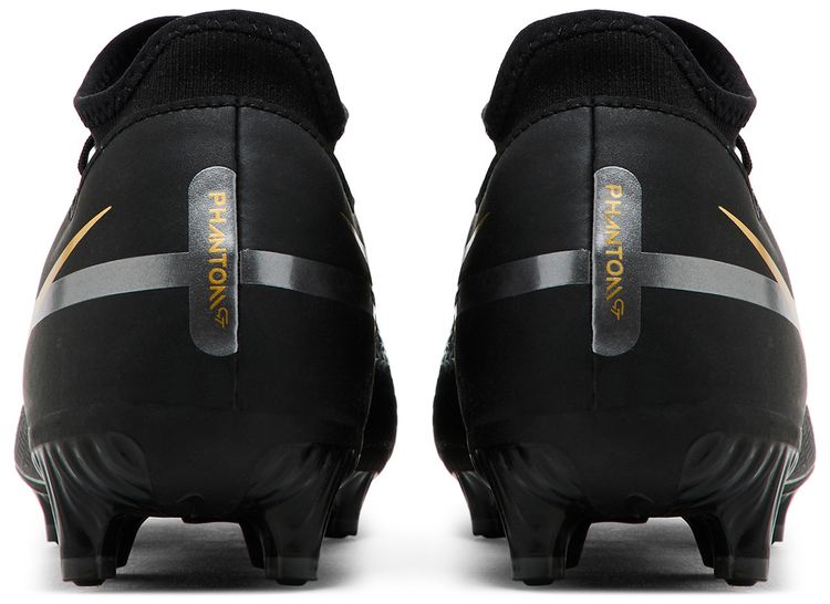 Nike Phantom GT2 Academy DF MG Black Metallic Gold