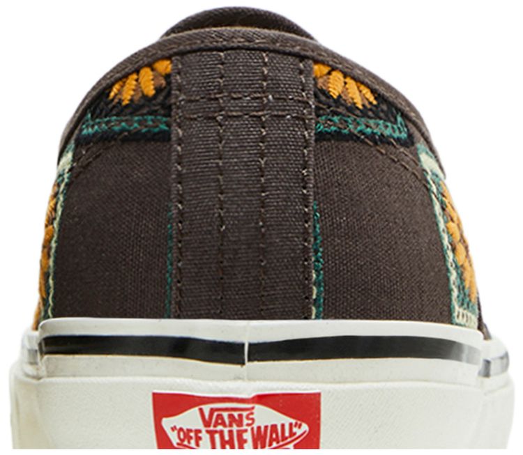 Vans Authentic 44 DX Granny Check   Chocolate