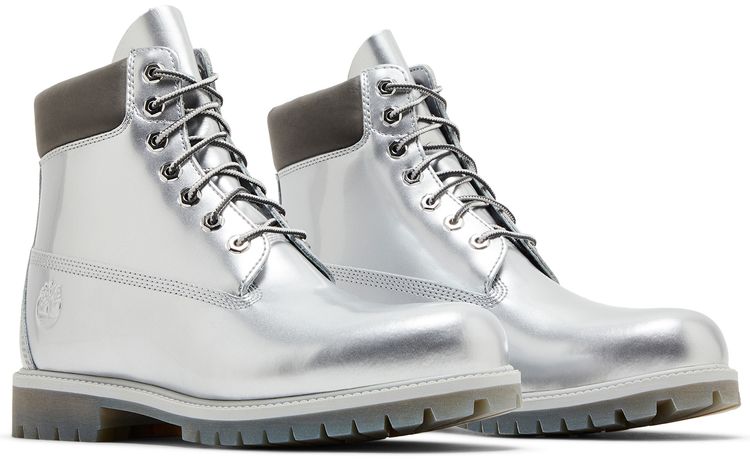 Veneda Carter x 6 Inch Premium Boot Silver