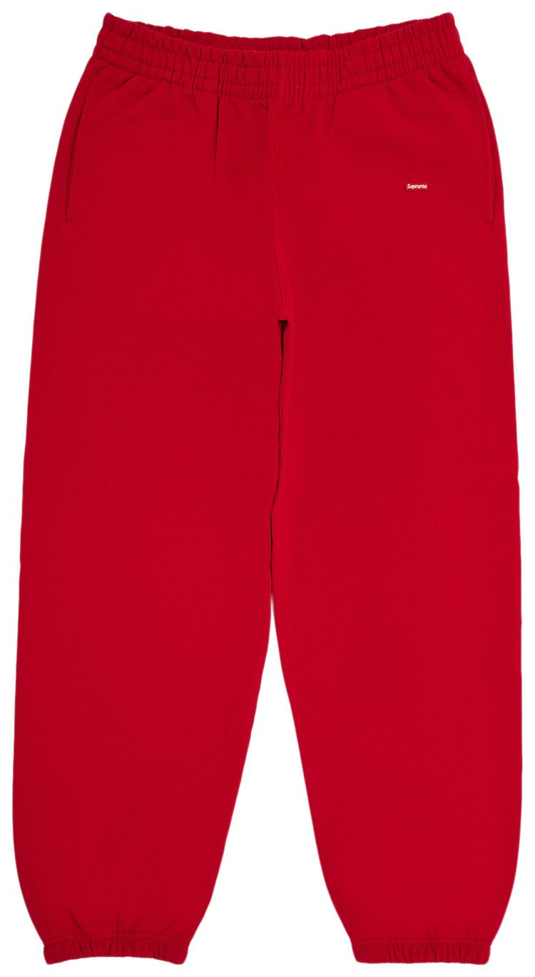 Supreme Small Box Sweatpant Red