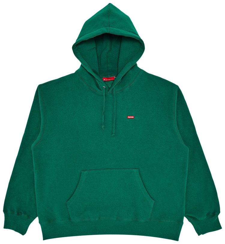 Supreme Small Box Hooded Sweatshirt Evergreen