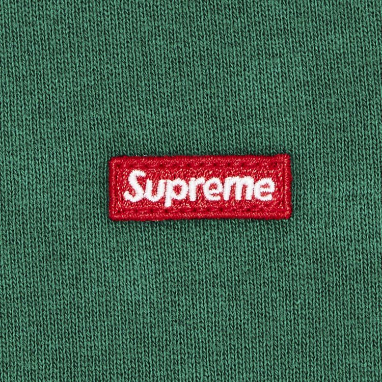 Supreme Small Box Hooded Sweatshirt Evergreen