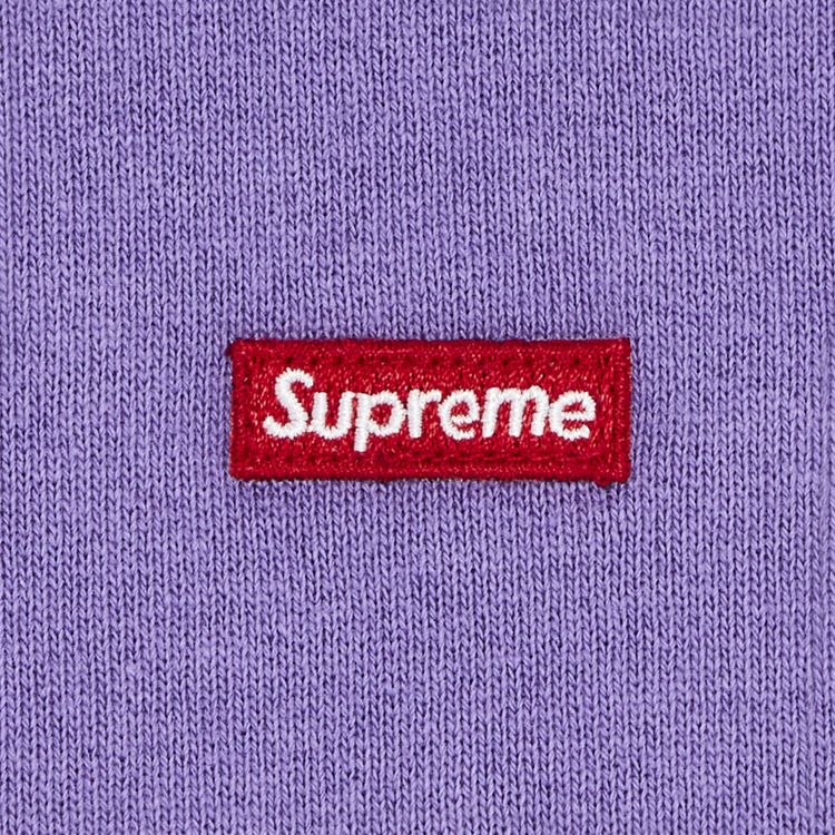 Supreme Small Box Hooded Sweatshirt Light Purple