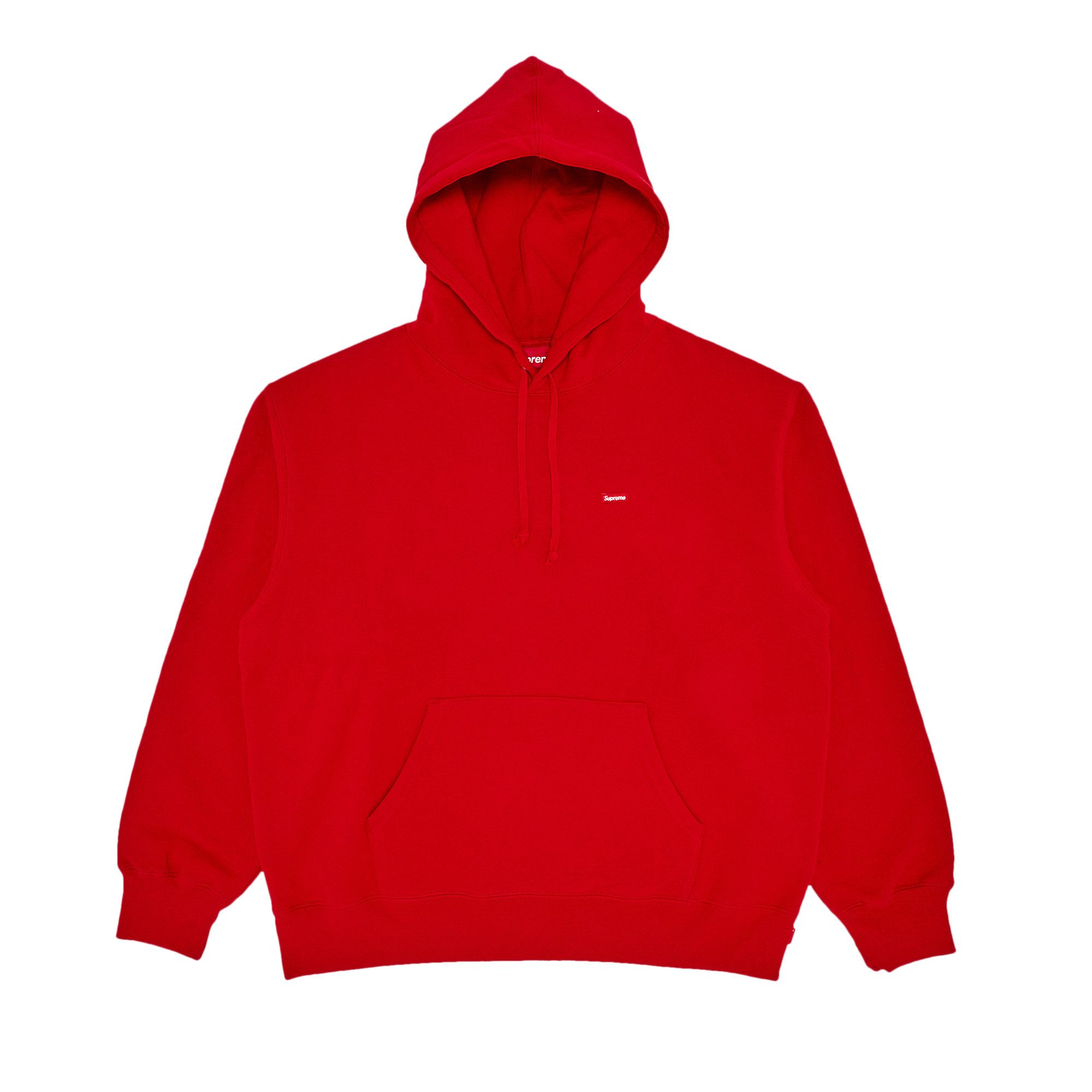 Buy Supreme Small Box Hooded Sweatshirt 'Red' - FW24SW13 RED