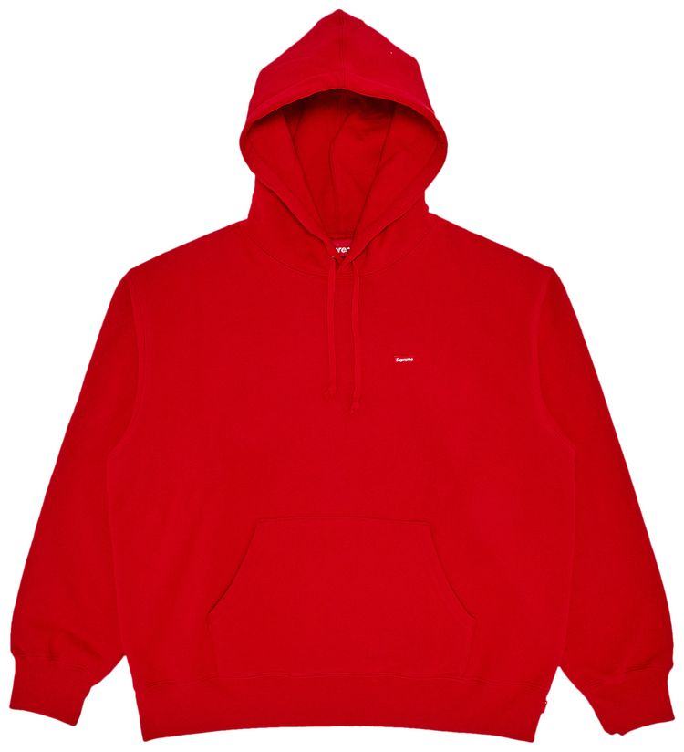 Supreme Small Box Hooded Sweatshirt Red