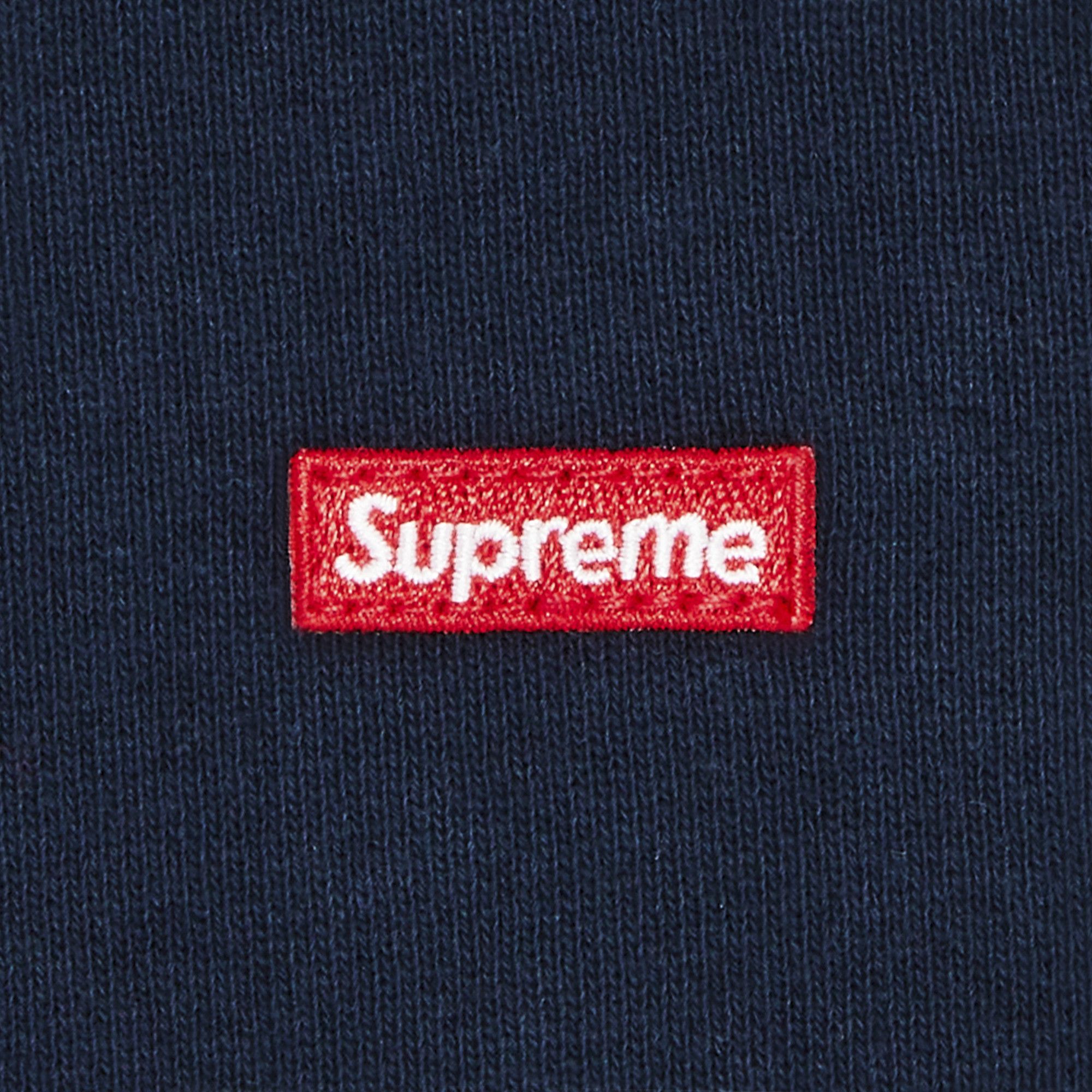 Buy Supreme Small Box Hooded Sweatshirt 'Navy' - FW24SW13 NAVY | GOAT