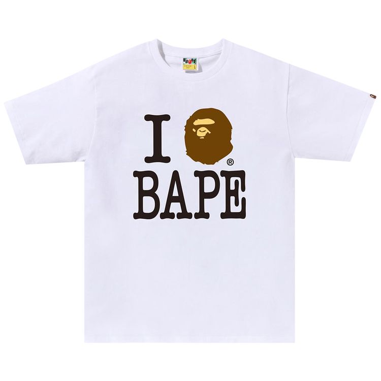 BAPE I Love BAPE Tee White
