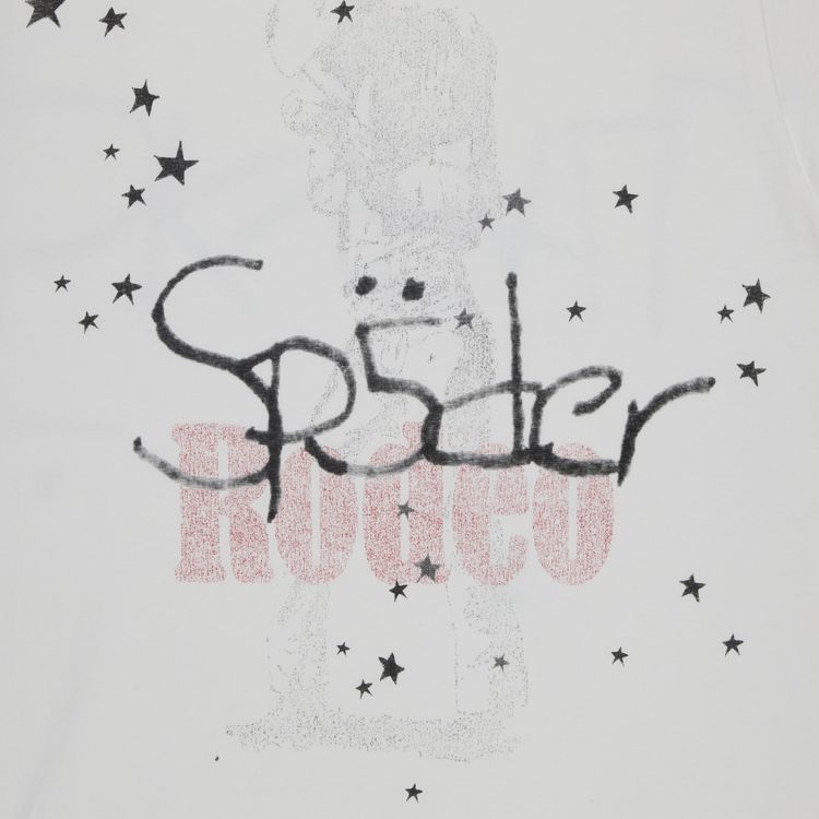 Cactus Jack by Travis Scott x Sp5der Days Before Rodeo Tee II White