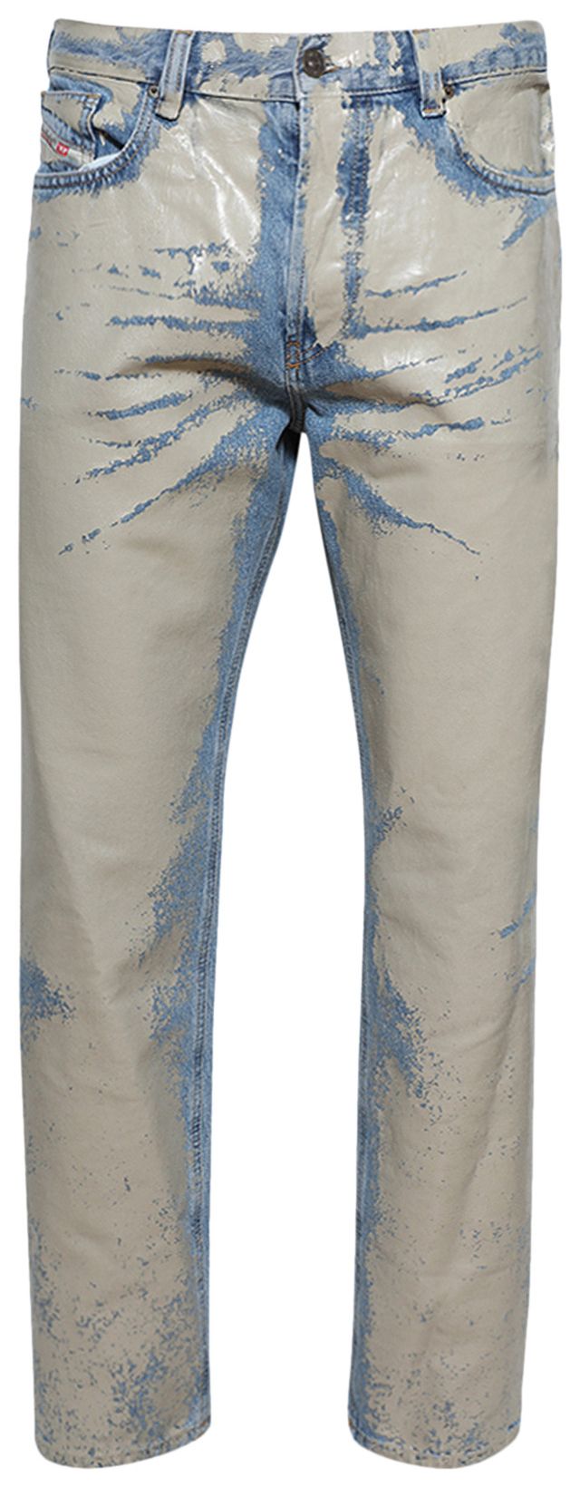 Diesel D Macs Straight Jeans Light Brown