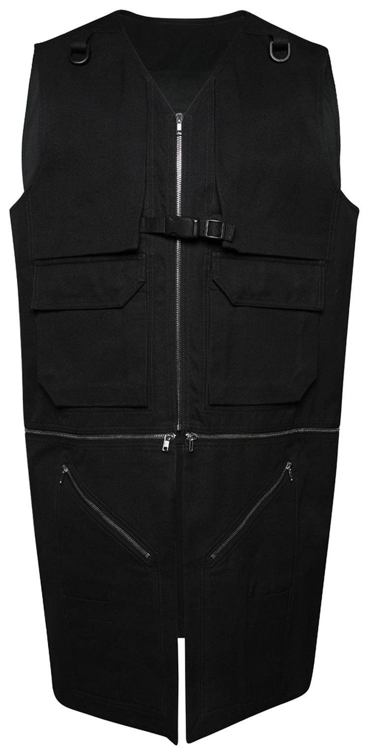 Rick Owens Utility Vest Black