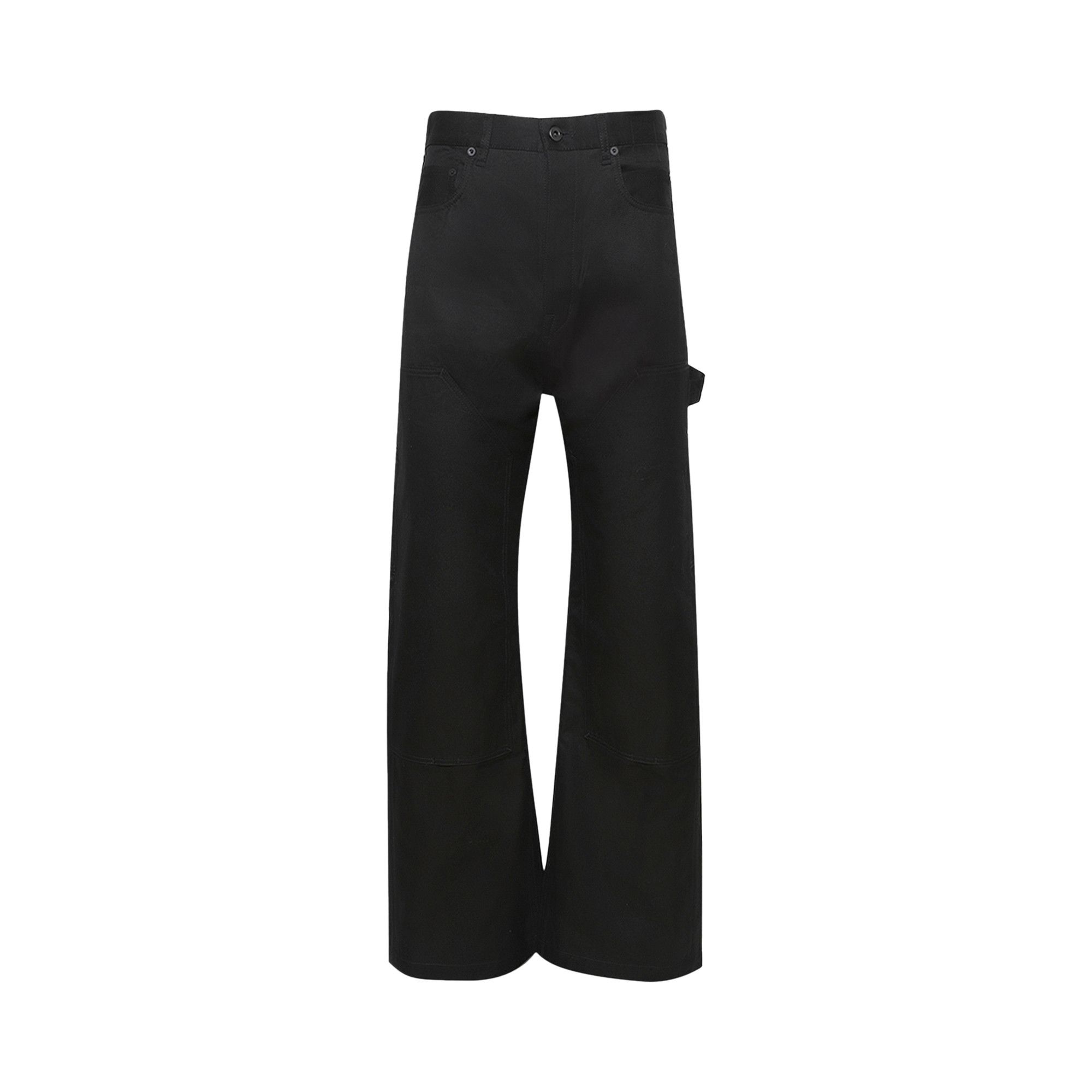 Rick owens geth cut パンツ Double Knee Geth Cut Pants Black | The Webster