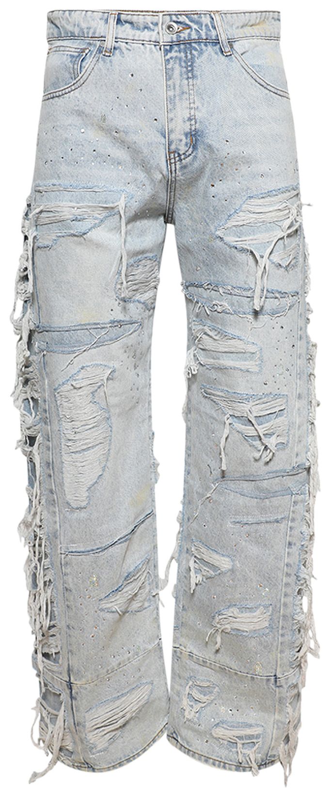 Who Decides War Ultra Flare Distressed Denim Sky