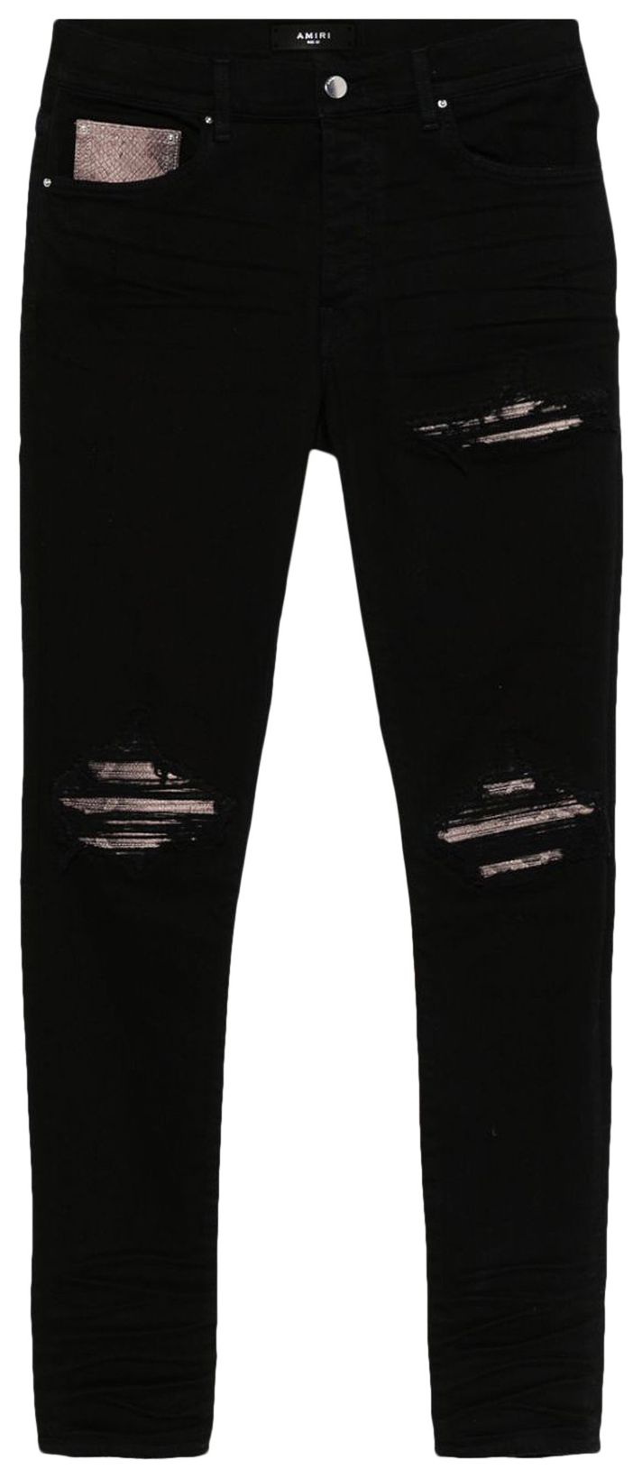 Amiri Snake MX1 Jean Black
