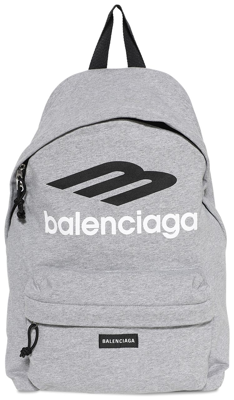 Balenciaga Explorer Backpack Heather GreyBlackWhite