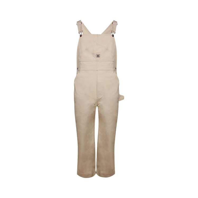 Bode Knolly Brook Overalls White