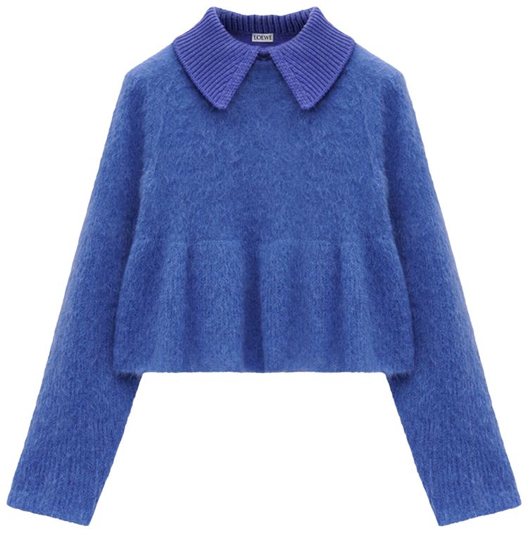 Loewe Polo Sweater Blue