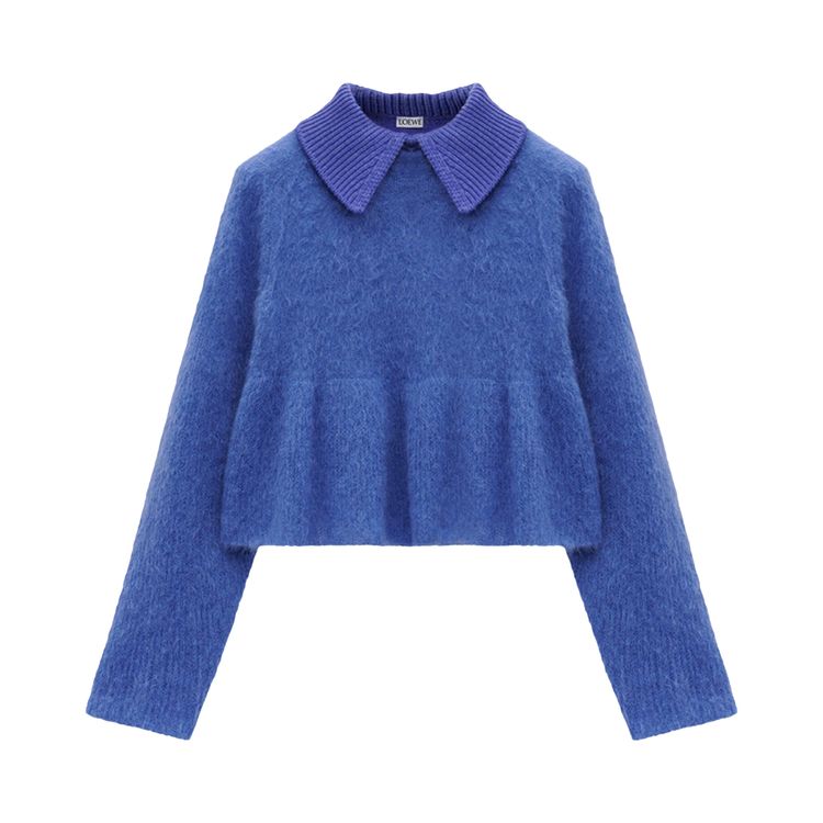Buy Loewe Polo Sweater 'Blue' - S540Y14KFD 5100 | GOAT